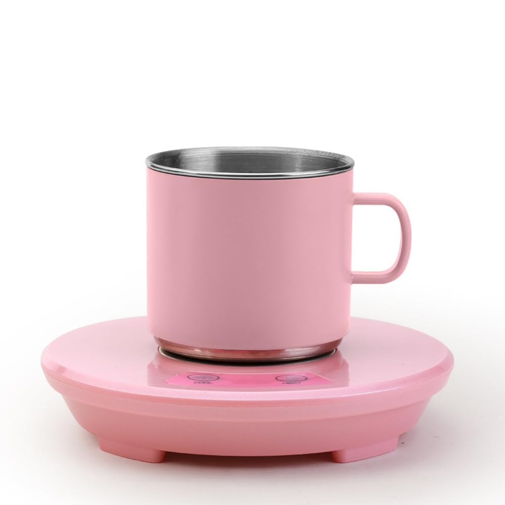 55カップウォーマー [ピンク] 加熱・保温コースター 55度 Amazon.co.jp: カップウォーマー 保温コースター 加熱 恒温 55