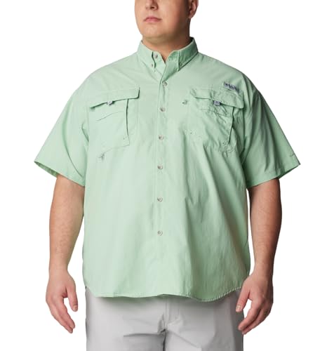 Image of Columbia Men Omni-Shade Bahama II Hiking and Trekking Short Sleeve Shirt