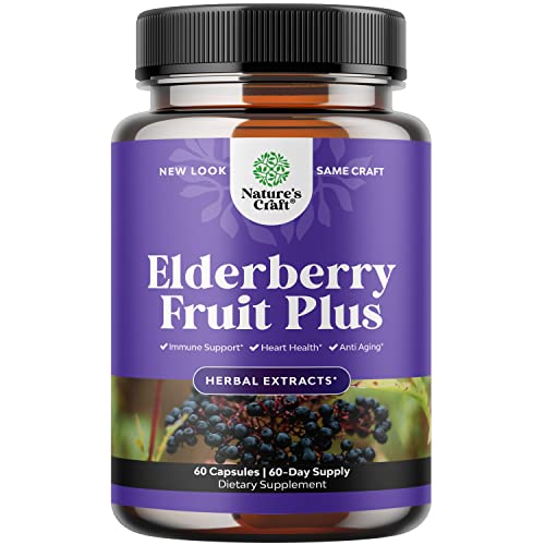 Black Elderberry Capsule Antioxidant Supplement review
