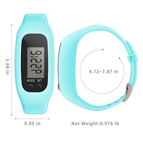 image for Bomxy Fitness Tracker Watch ,Simply Operation Walking Running Pedomete