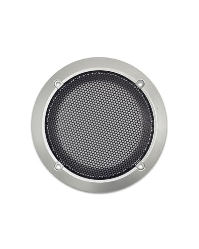Anello Protettivo Decorativo Griglia Per Altoparlante In Acciaio Laminato A Freddo ABS Da 3.5 Pollici Per Auto Accessori AudioSilver 23.5 pollici Type B