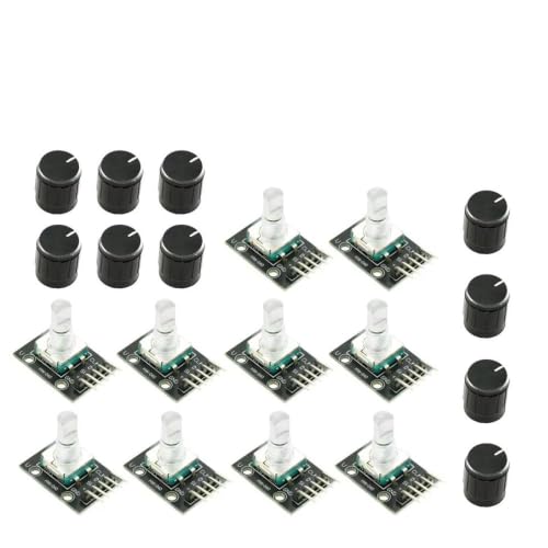 Module d'encodeur rotatif KY-040 pour remplacer vos potentiomètres usés et bloqués - Lot de 10