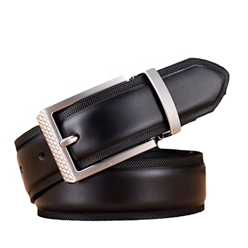 Ceinture en cuir de vache homme keusyoi 130 cm pour en finir avec les ceintures qui s'usent vite