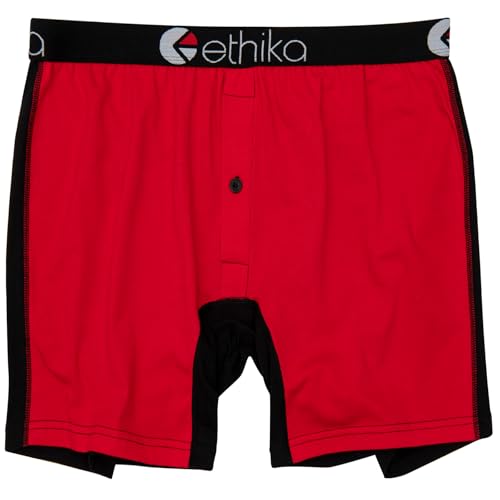 Ethika Mens Alternate Boxer Brief | *Solids* Black OG