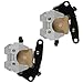Caltric Front Left Right Brake Caliper with Pads Compatible with Yamaha Bear Tracker 250 Yfm250 X 2001 2002 2003 2004