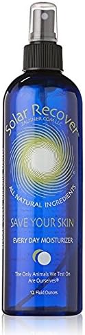 Solar RecoverSave Your Skin, Moisturizing Lotion for Dry Skin with All Natural Ingredients - 12 oz (2 Pack)