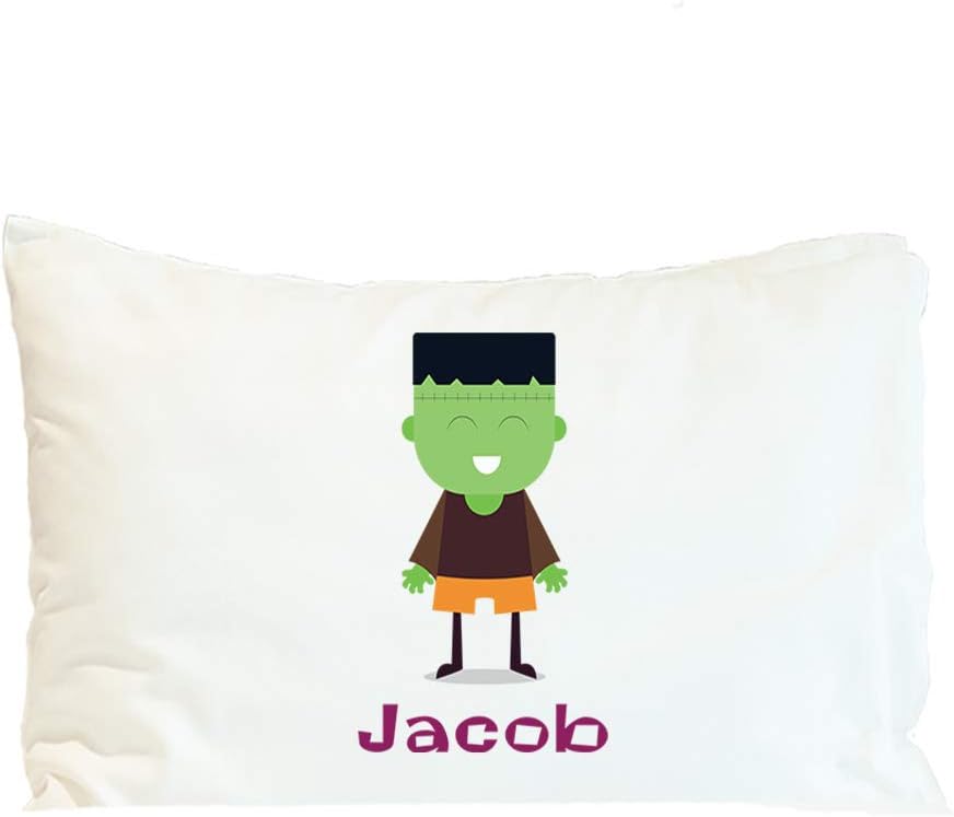 Style In Print Pillow Case Halloween Child Frankenstein Costume Polyester Home Decor Bed Covers White 30x20 Inches