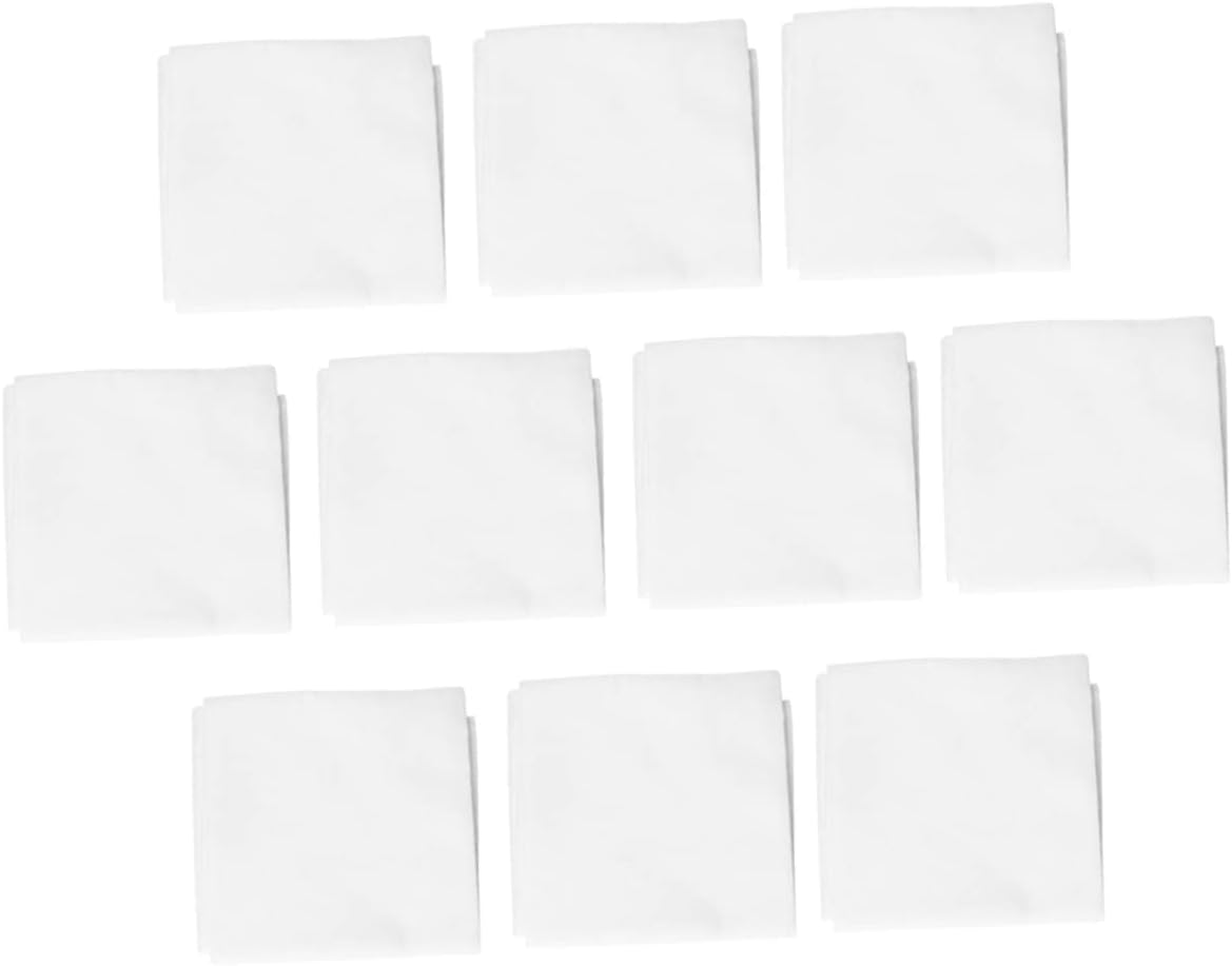 Cotton Muslin Fabric 40x40 10pcs Tofu Cheesecloth for Cheese Making Cooking Basting and Straining Safe Practical