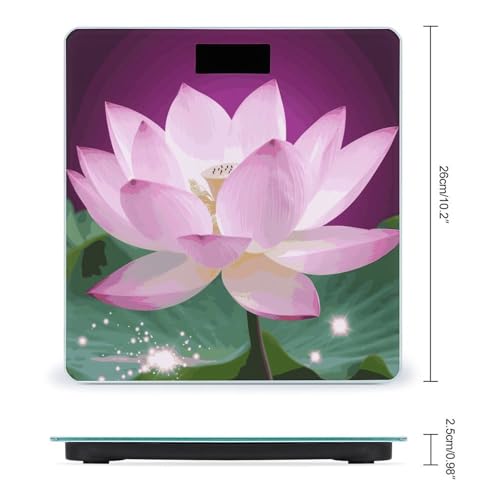 Báscula digital de baño con pantalla LCD 400lb miniatura 2