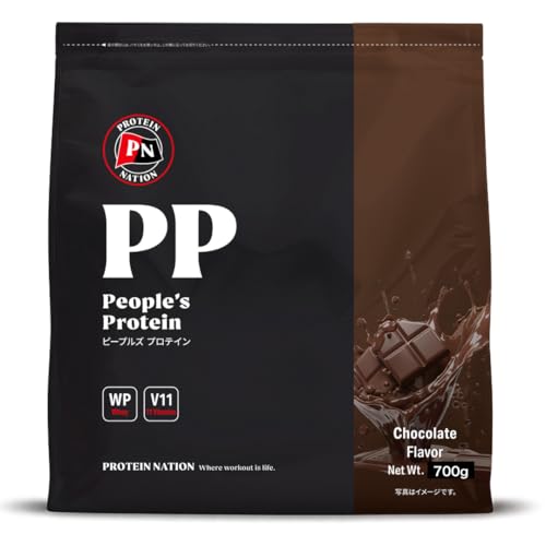 Protein Nationピープルズ プロテイン ホエイプロテイン 700g チョコ レート風味 ぷろていん スプーン無し