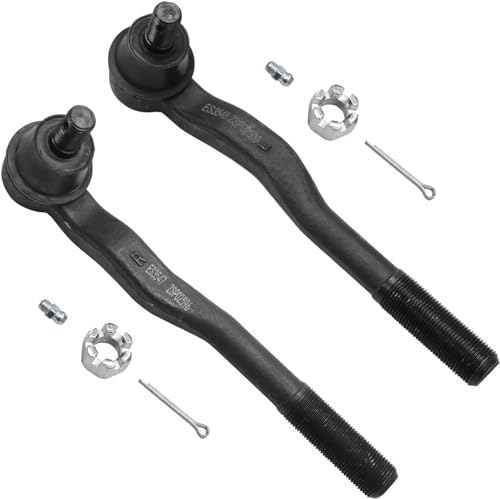 Image of Detroit Axle - Front End Control Arms Kit for Toyota 1996-2002 4Runner 2 Lower Control Arms Assembly 2 Outer Tie Rod Ends 2 Sway Bars 2 Lower Ball Joints 1997 19998 1999 2000 2001 Replacement