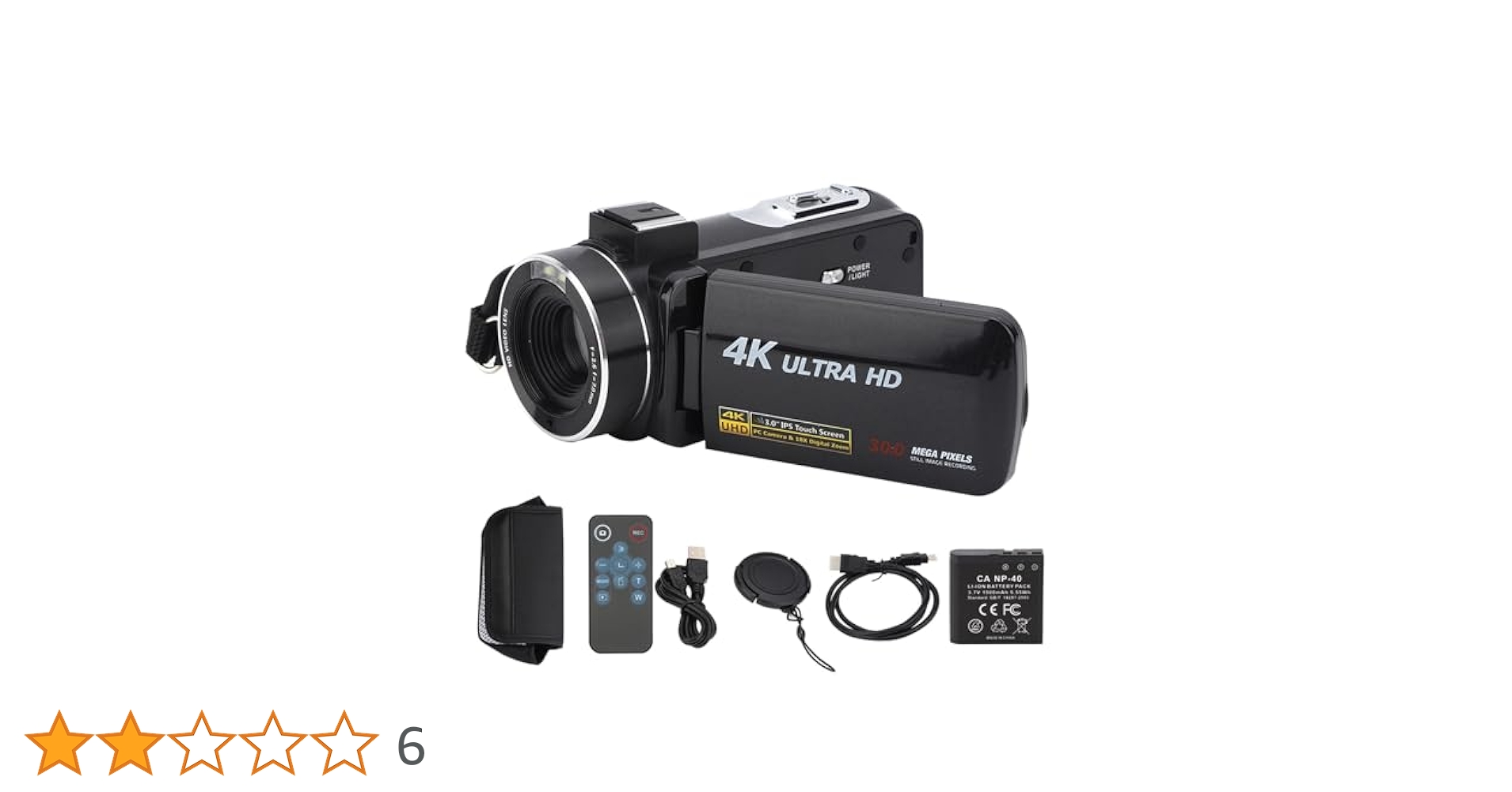 DVC 4Kビデオカメラ 48MP セット売り Amazon | ビデオカメラ 4K 48MP 30FPS 18倍デジタルズーム 3.0