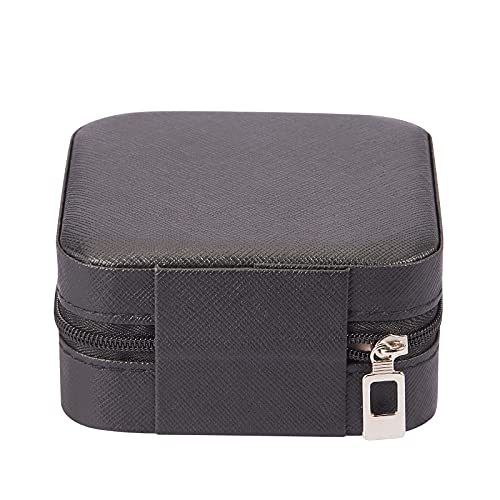 Leture LT28 Pu Leather Small Jewelry Box, Travel Portable Jewelry Case For Ring, Pendant, Earring, Necklace, Bracelet Organizer Storage Holder Boxes thumb #7