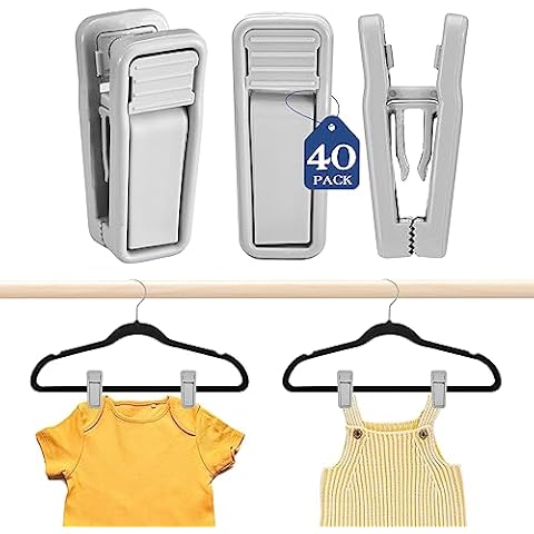 HOUSE DAY Plastic Hanger Clips Cover