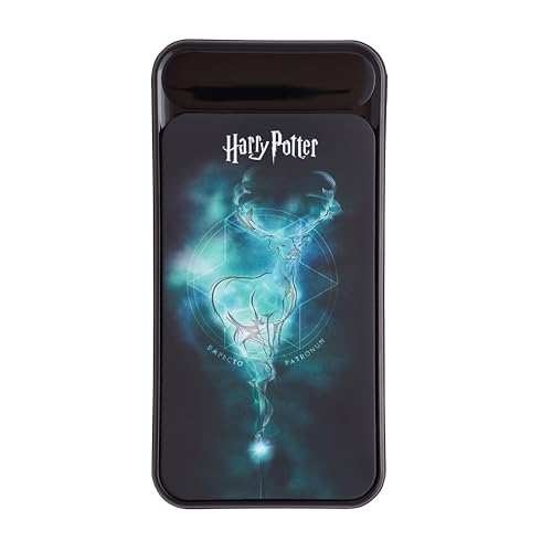 Harry Potter Batería externa iluminada de 10.000 mAh. Carga hasta 2 teléfonos a la vez. Pantalla LCD con indicador de alimentación. 4 cargas completas de dispositivos sobre la marcha. 2 salidas USB-A. - imagen 11