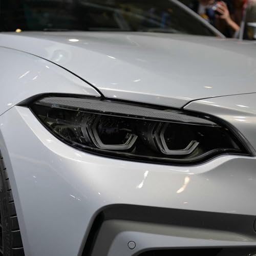 Film de protection teinté noir pour phare de voiture BMW M2 F87 TPU