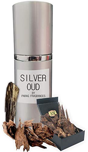Parag fragrances Real, Natural & Long Lasting Attar For Men, Silver Oud 60 ml