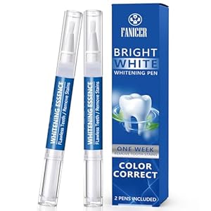 FANICER 2 Stück Zahnaufhellungsstift Whitening Essence
