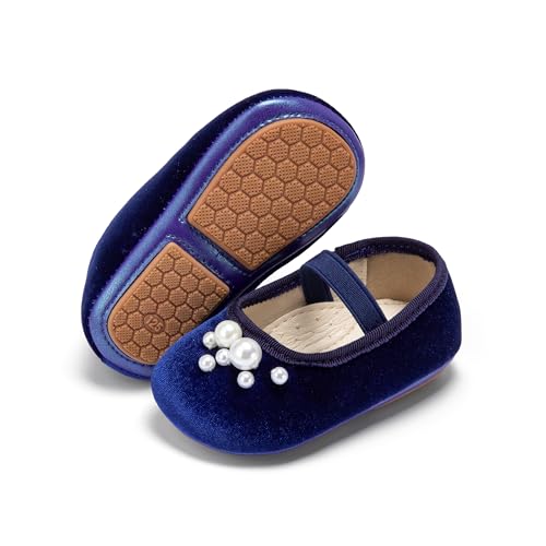 Image of PHIRAMIN Toddler Girl Mary Jane Dress Shoes-Little Girl School Uniform Shoes for Wedding Party