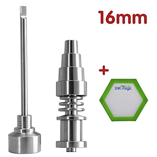 Titanium Cap Wax Tool,Wax Carving Tool for Digital PID Temperature Controller  (16mm/20mm) (16)