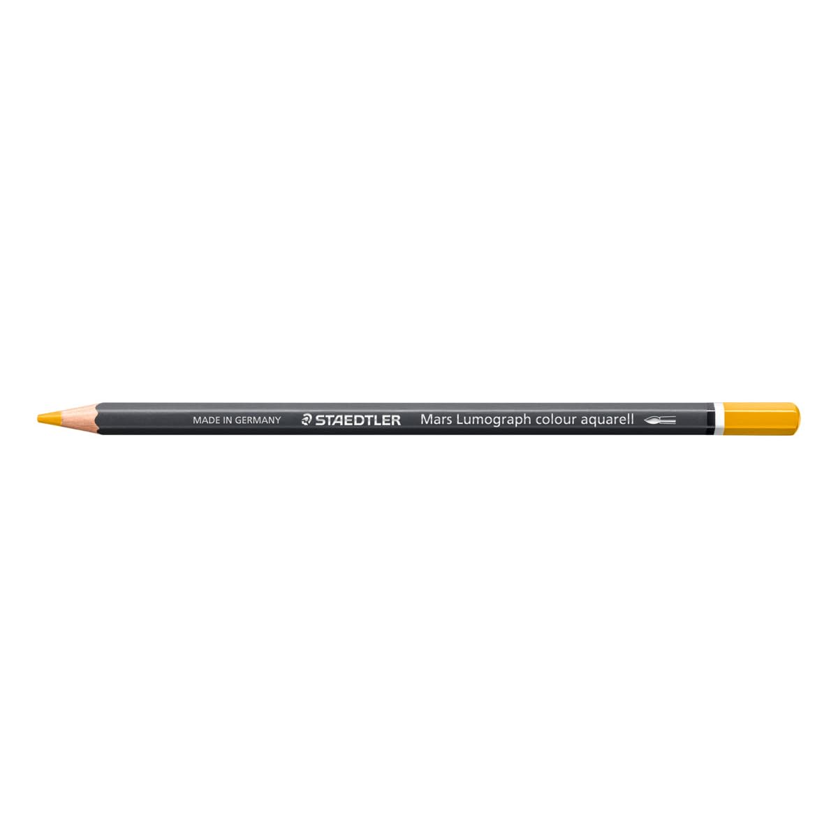 STAEDTLER Watercolour Pencil - Burnt Ochre - Mars Lumograph Colour Aquarell - Pack of 6, 104-179