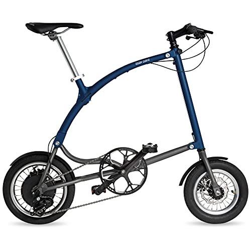 Ossby Courbe Vélo Pliant électrique Unisexe, Adulte, Bleu Marine, Tamaño único Cover