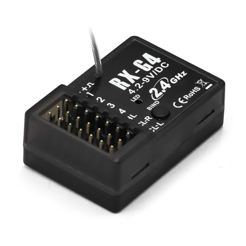 Récepteur 4CH 2.4G HOBBYFANS résout les pertes de signal des voitures et bateaux RC