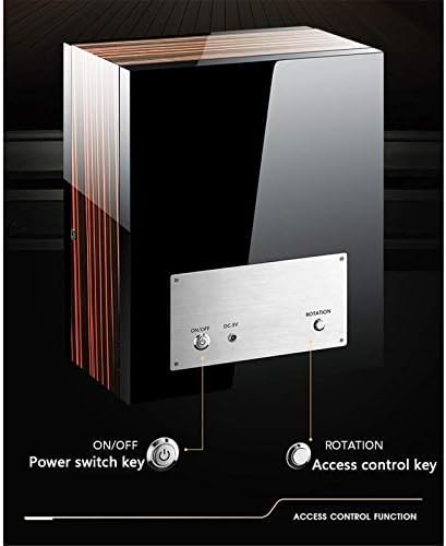 FENOKD Mechanical Watch Shaker Automatic Watch Winder Case Holder High Class Motor with Panel Display Screen Quiet Motors ith Flexible Pillows LCD Display Co