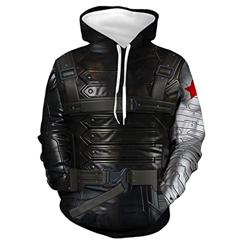 Image of 3D Captain Fashion Cosplay Hoodie Jacket