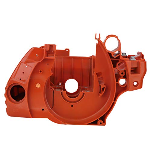 Fdit Conjunto de Carcasa de Motor de cárter, Carcasa de Motor, Accesorios de Motosierra Aptos para 450, 445, 450E 445E 537438201