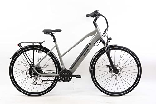 Tretwerk Seville 5.0 E-bike, 28 inch, e-trekkingfiets, damesfiets met hoog bereik en 24 versnellingen, Shimano… - Afbeelding 3