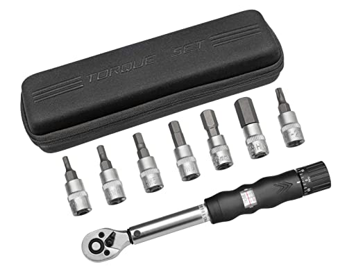 otgerlensker products 1/4 Drehmomentschlüssel Set 2Nm - 14Nm Drehmoment Schlüssel für Fahrrad Bike Radsport