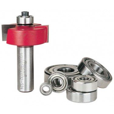 Rabbeting Router Bit, 1/2 Shank Dia. in.
