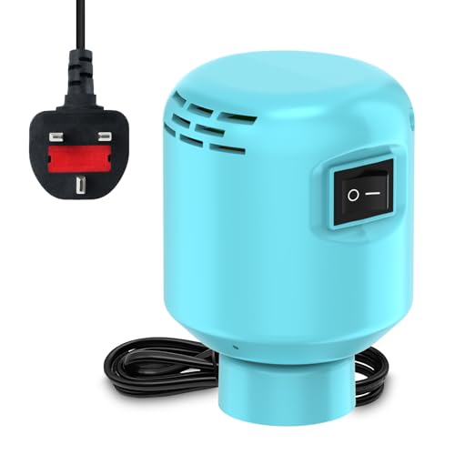 Pompa Sottovuoto da Viaggio, 55W 4.0 Kpa Pompa ad Aria Elettrica per Sacco a Compressione Elettrica per Sottovuoto Vestiti, Salvaspazio Indumenti Compressione, Riutilizzabile, Accessori Viaggio-Blue