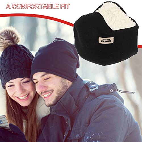 Galpada 5Pcs Accessories Men Windproof Noise Insulation Cover Head Reduction Ear Earmuff Winter Sports Wrap For Outdoor Band Black Headband Blocking Women Warmer Sleeping #TOP6