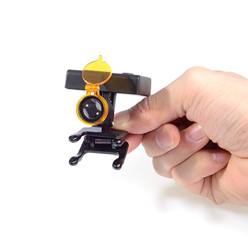 Aprodite - Faro portatile senza fili con clip LED