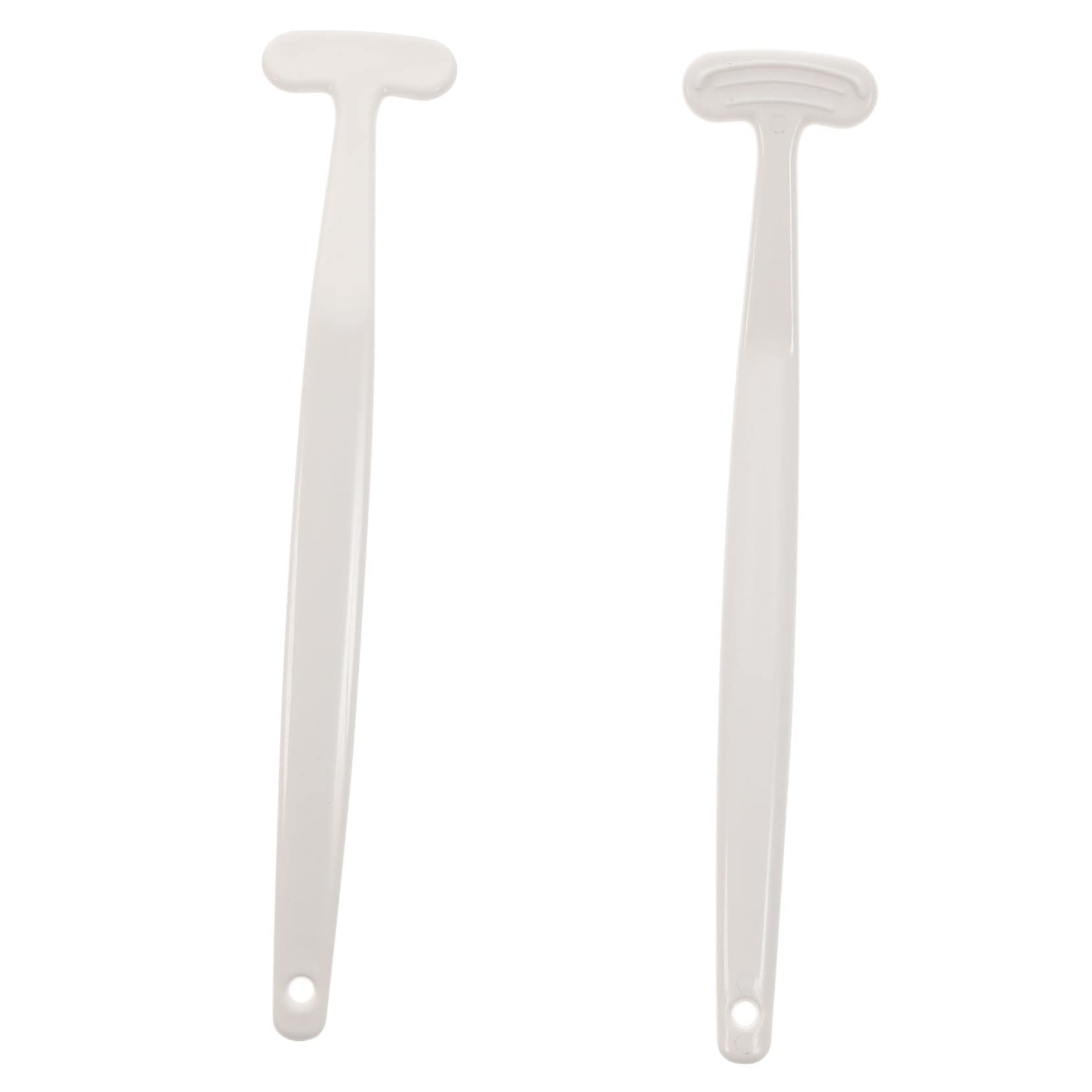 SHERCHPRY Tongue Cleaning Brush Set 2pcs Oral Care Tongue Scrapers for Adults Gentle Cleaning Action