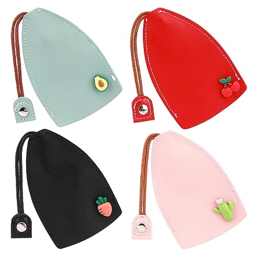 Ssiyiya Custodia per chiave auto, 4 pezzi