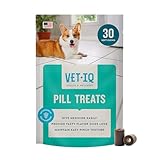 VetIQ Pill Treats Advanced Formula for Dogs, Chicken Flavor Soft Chews, Made in the USA, 30 Count