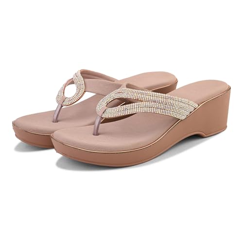 Image of Centrino Women's Sandals | Soft Cushioned Footbed for Extra Comfort | Stylish & Elegant Look for Ladies | Fashionable & Durable Sandal Comfort & Quality (9450)