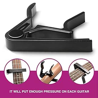 Capodastre Guitare Capo pour guitare cordes guitare acoustique mediator guitare,Alliage capo de guitare accessoire… - Les Beatles, Paul McCartney, John Lennon, RIngo Starr, George Harrison Capodastre Guitare Capo pour guitare cordes guitare acoustique mediator guitare,Alliage capo de guitare accessoire… – Image 3