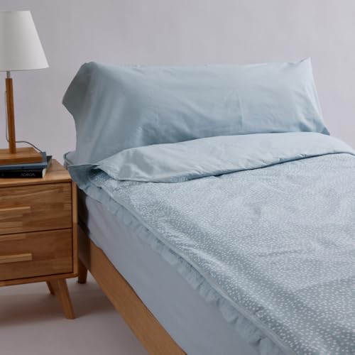 10XDIEZ Funda Saco nórdico (No Incluye el Relleno nórdico) (Agata Jade - Cama 105cm)