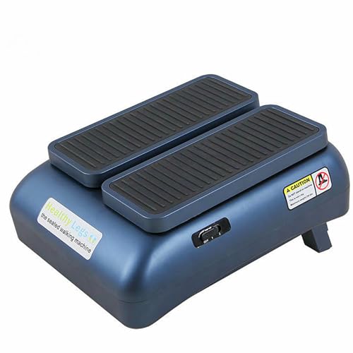 Ejercitador de piernas con placa vibratoria, movimiento automático de pies con 2 niveles de velocidad, altura ajustable para mejorar la circulación y movilidad para personas mayores