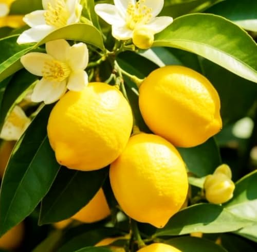 30PCS Meyer Lemon Seeds Delicious Fruit Citrus Fruit Garden Tree