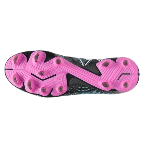 PUMA Chuteira feminina Future 7 Match Firm GroundArtificial Ground com cadarço - preto, azul, rosa,