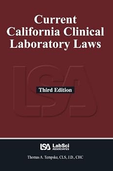 Paperback Current California Clinical Laboratory Laws Book