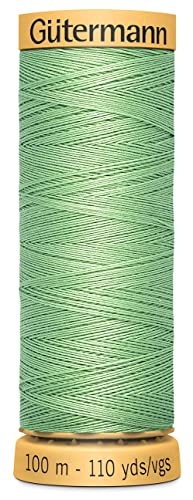 Hilo algodón natural Gutermann 110 yd verde miniatura 1