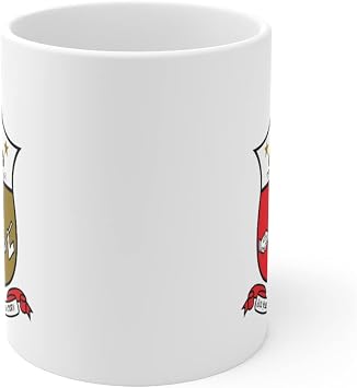Greekgear Kappa Alpha Psi Crest Ceramic Coffee Cup