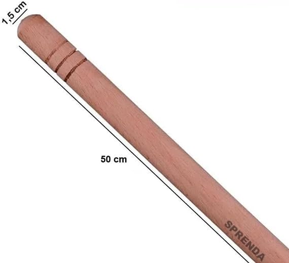 50 Cm Hamur Oklavası Ahşap Oklava