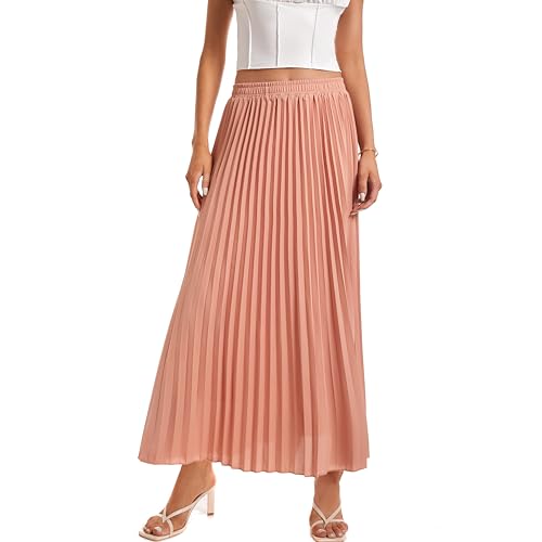 Jupe plissée élastique qui flatte la silhouette sans serrer la taille - 7